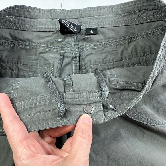 Kuhl Kontra Shorts Womens 8 Green Gray Hiking Trek Gorpcore Utility Active Camp - Picture 6 of 11